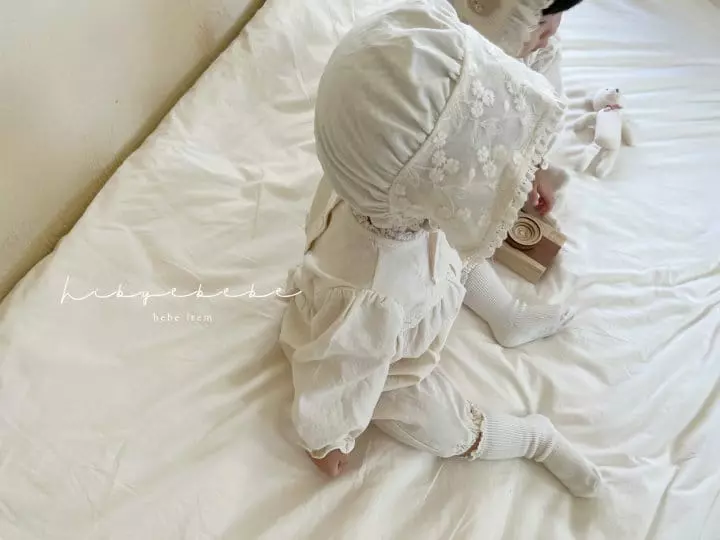 Hi Byebebe - Korean Baby Fashion - #babyboutique - Anna Lace Bodysuit - 4