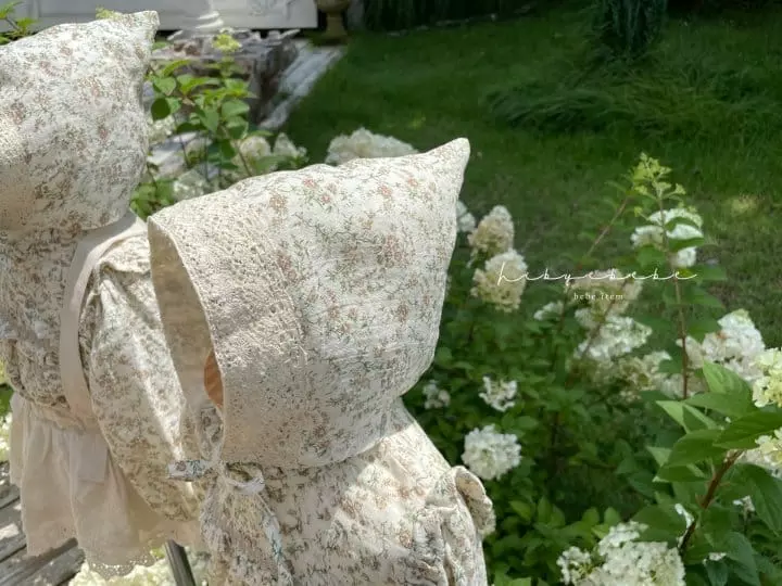 Hi Byebebe - Korean Baby Fashion - #babyboutiqueclothing - Rosely Lace Bonnet - 3