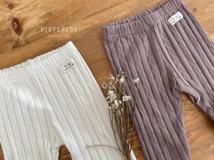 Hi Byebebe - Korean Baby Fashion - #babyboutiqueclothing - L Knit Foot Leggings