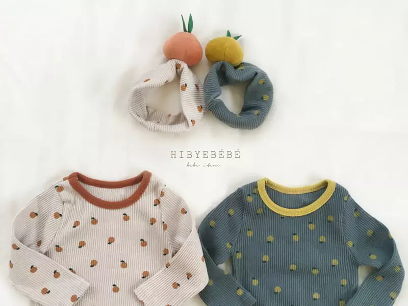 Hi Byebebe - Korean Baby Fashion - #babyboutiqueclothing - Mandarin Color Bodysuit - 5