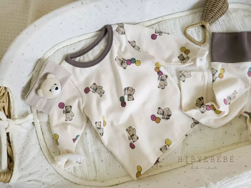 Hi Byebebe - Korean Baby Fashion - #babyboutiqueclothing - Bubble Bear Easywear - 3