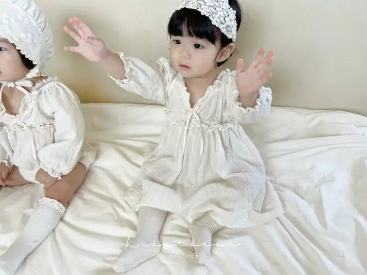 Hi Byebebe - Korean Baby Fashion - #babyclothing - Roa Shirring Bodysuit - 7