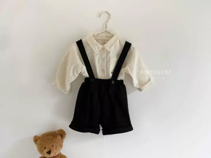 Hi Byebebe - Korean Baby Fashion - #babyboutiqueclothing - Tom Collar Shirt - 4