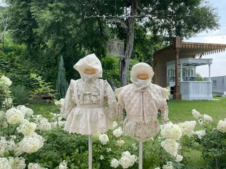 Hi Byebebe - Korean Baby Fashion - #babyboutiqueclothing - Rosely Lace Bonnet - 4