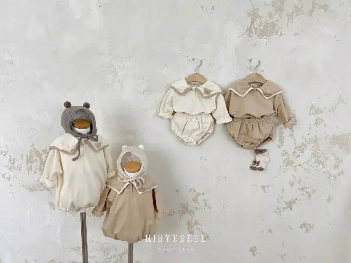 Hi Byebebe - Korean Baby Fashion - #babyclothing - Noel Collar Bodysuit - 5
