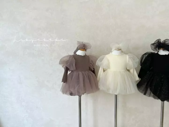Hi Byebebe - Korean Baby Fashion - #babyclothing - Achu Sha Bodysuit with Hairband - 11