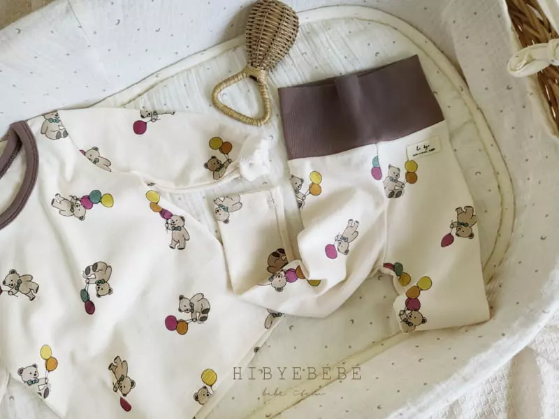 Hi Byebebe - Korean Baby Fashion - #babyboutiqueclothing - Bubble Bear Easywear - 4