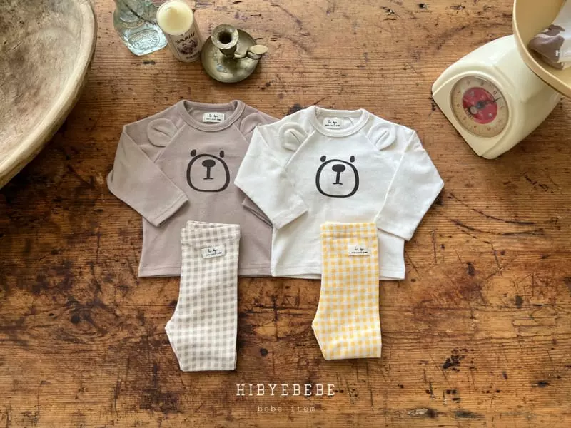 Hi Byebebe - Korean Baby Fashion - #babyclothing - Choco Bear Raglan Easywear