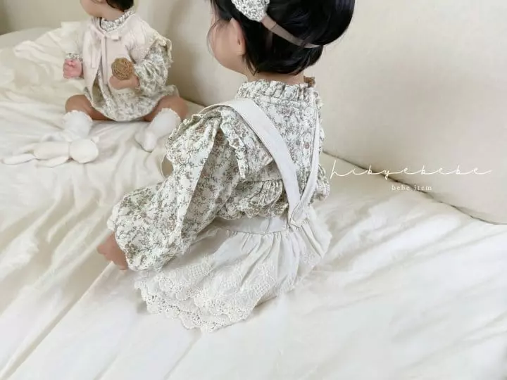 Hi Byebebe - Korean Baby Fashion - #babyfashion - Rosely Puff Bodysuit - 3