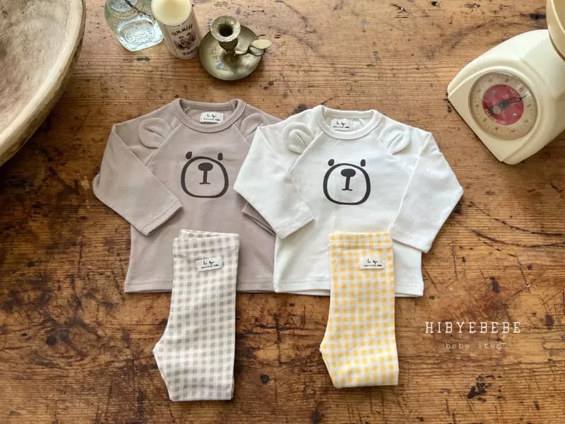 Hi Byebebe - Korean Baby Fashion - #babyfashion - Choco Bear Raglan Easywear - 2