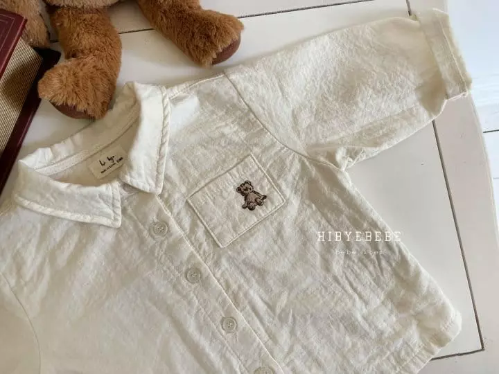 Hi Byebebe - Korean Baby Fashion - #babyfever - Tom Collar Shirt - 6