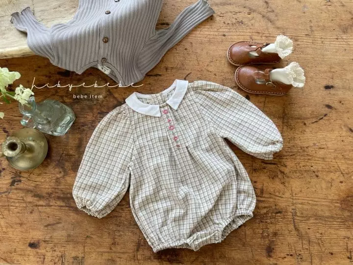 Hi Byebebe - Korean Baby Fashion - #babyfever - Hazel Embroidery One-piece - 10