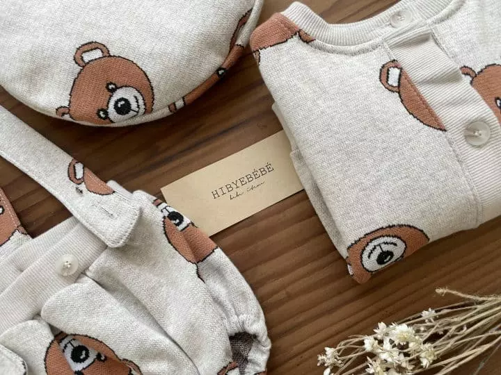 Hi Byebebe - Korean Baby Fashion - #babyfever - Mos Bear Cardigan - 5