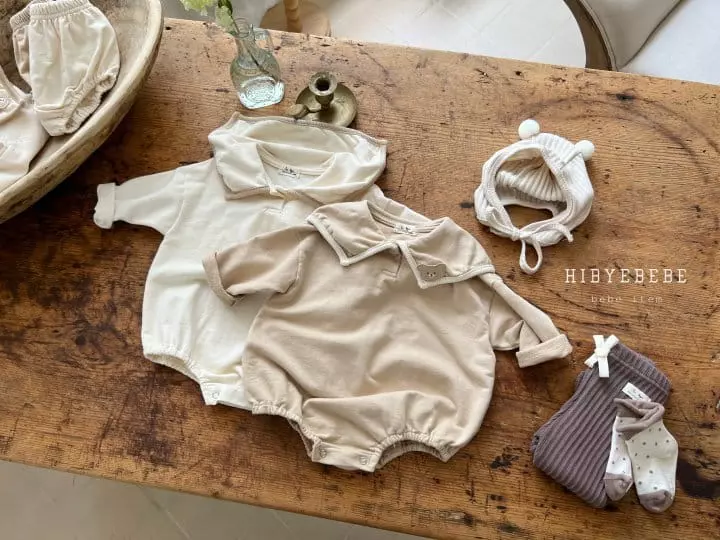 Hi Byebebe - Korean Baby Fashion - #babyfever - Noel Collar Bodysuit - 7