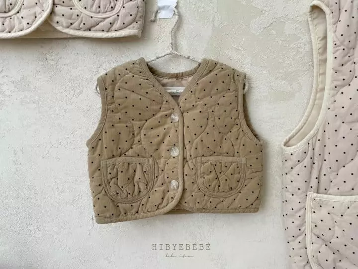 Hi Byebebe - Korean Baby Fashion - #babyfever - Chrros Rib Quilitng Vest with Mom - 6