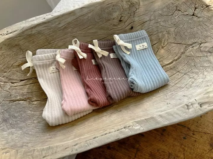 Hi Byebebe - Korean Baby Fashion - #babyfever - Fall Rib Leggings - 3
