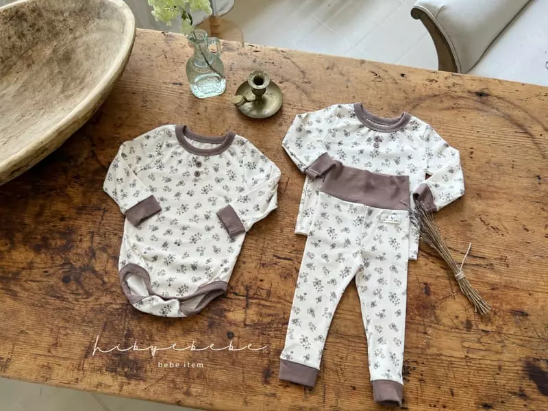 Hi Byebebe - Korean Baby Fashion - #babyfever - Jasmine Color Bodysuit - 2