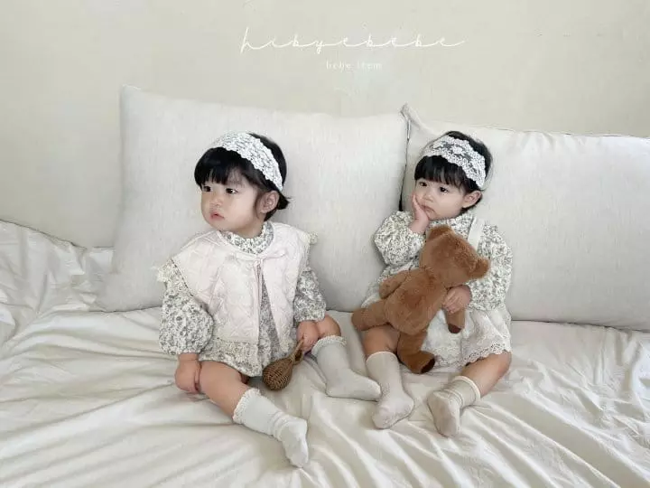 Hi Byebebe - Korean Baby Fashion - #babyfever - Sha Sha Quilitng Vest - 4
