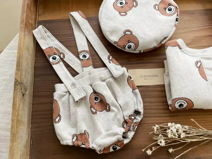 Hi Byebebe - Korean Baby Fashion - #babygirlfashion - Mos Bear Bloomer - 7