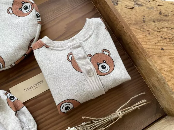 Hi Byebebe - Korean Baby Fashion - #babygirlfashion - Mos Bear Cardigan - 6