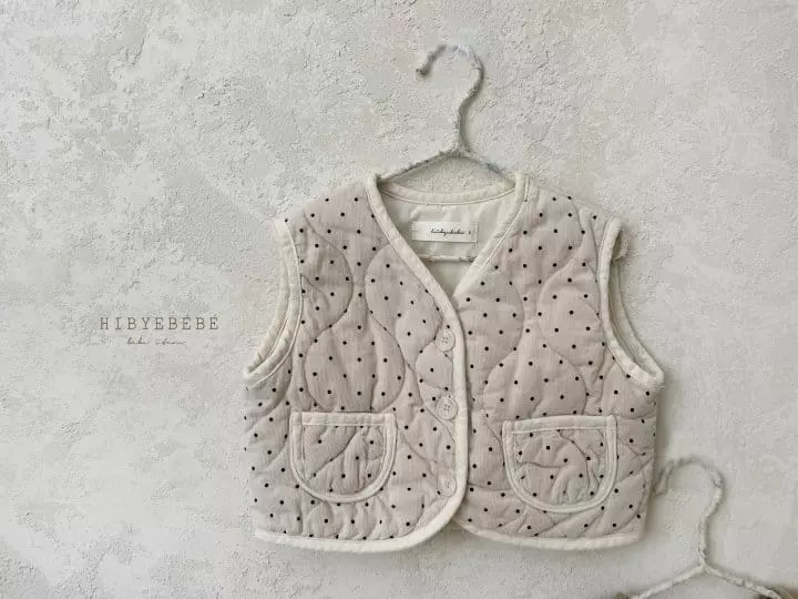 Hi Byebebe - Korean Baby Fashion - #babygirlfashion - Chrros Rib Quilitng Vest with Mom - 7