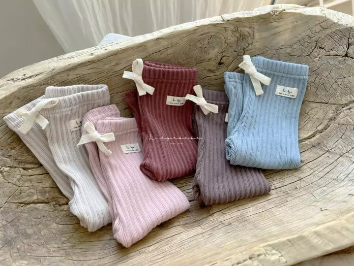 Hi Byebebe - Korean Baby Fashion - #babyfever - Fall Rib Leggings - 4