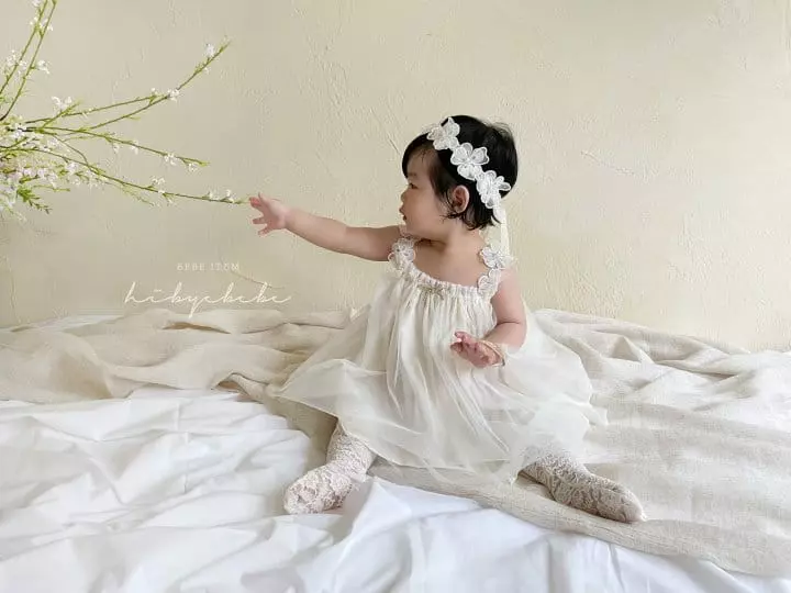 Hi Byebebe - Korean Baby Fashion - #babygirlfashion - Baby Angel One-piece - 2