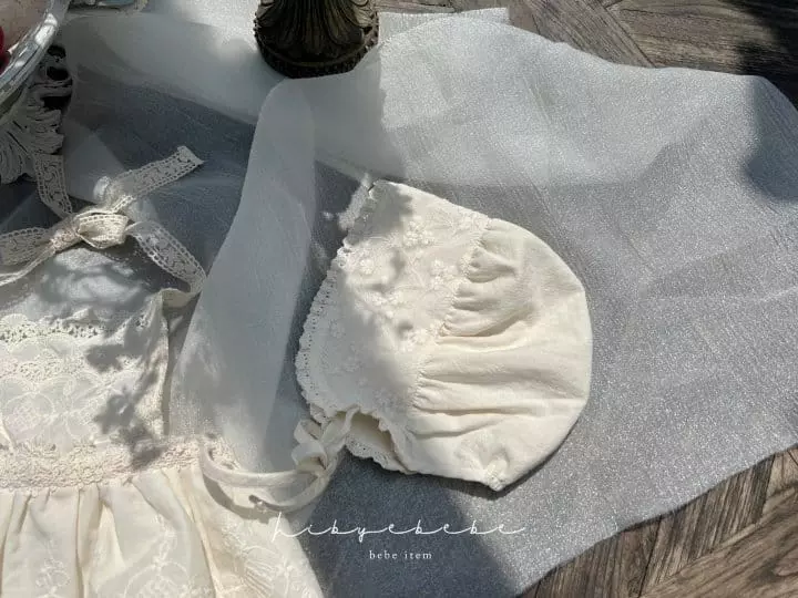 Hi Byebebe - Korean Baby Fashion - #babylifestyle - Anna Lace Bonnet - 11
