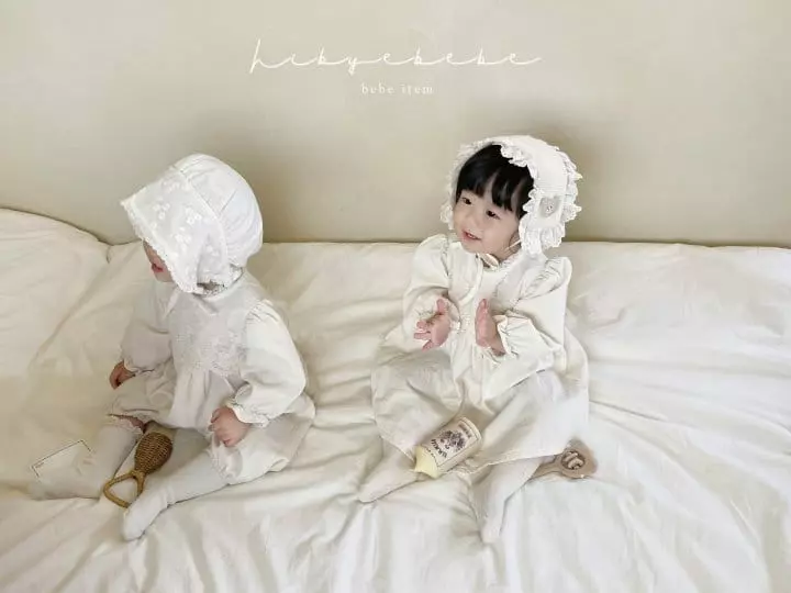 Hi Byebebe - Korean Baby Fashion - #babylifestyle - Anna Lace One-piece - 10