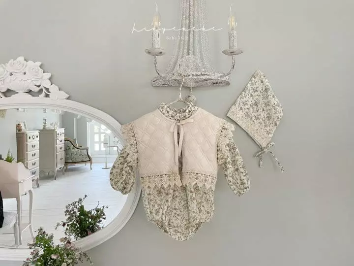 Hi Byebebe - Korean Baby Fashion - #babylifestyle - Rosely Lace Bonnet - 8