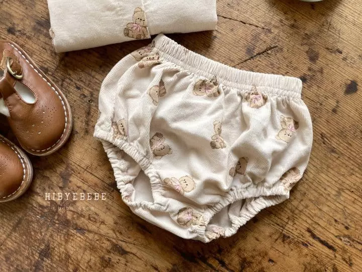 Hi Byebebe - Korean Baby Fashion - #babylifestyle - Rib Romance Top Bottom Set - 6