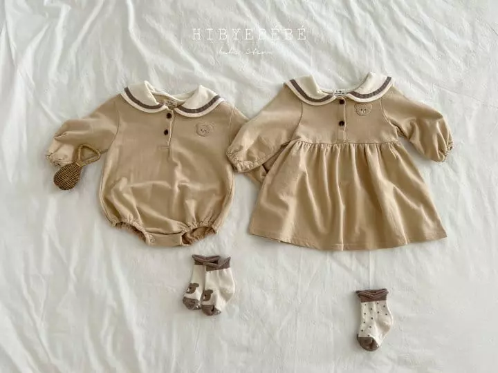 Hi Byebebe - Korean Baby Fashion - #babylifestyle - Prinking Up Bear One-piece - 11