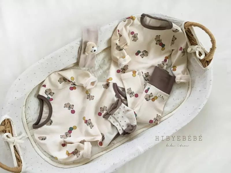 Hi Byebebe - Korean Baby Fashion - #babylifestyle - Bubble Bear Bodysuit - 7