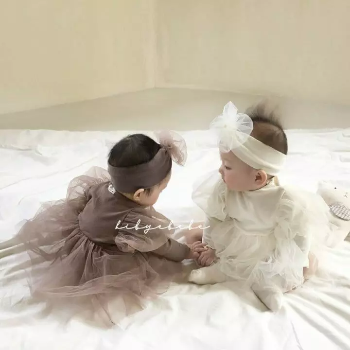 Hi Byebebe - Korean Baby Fashion - #babyoninstagram - Achu Sha Bodysuit with Hairband