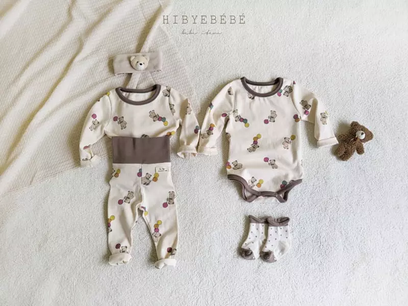 Hi Byebebe - Korean Baby Fashion - #babyoninstagram - Bubble Bear Easywear - 9