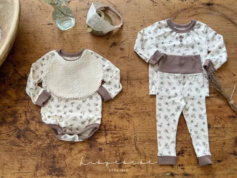 Hi Byebebe - Korean Baby Fashion - #babyoninstagram - Jasmine Color Bodysuit - 5