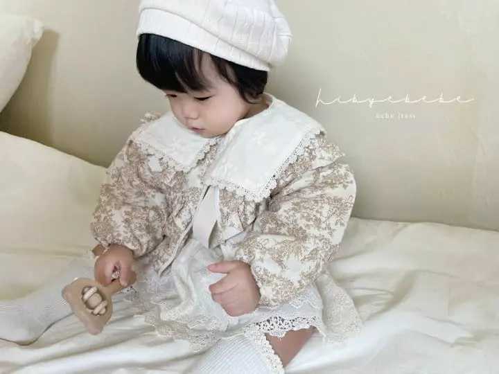 Hi Byebebe - Korean Baby Fashion - #babyootd - Gloria Padding Jumper - 3
