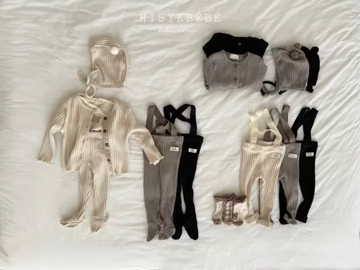 Hi Byebebe - Korean Baby Fashion - #babyootd - Roem Rib Cardigan