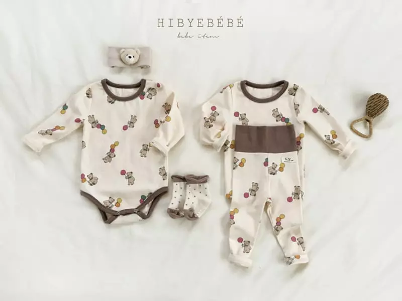 Hi Byebebe - Korean Baby Fashion - #babyootd - Bubble Bear Easywear - 10