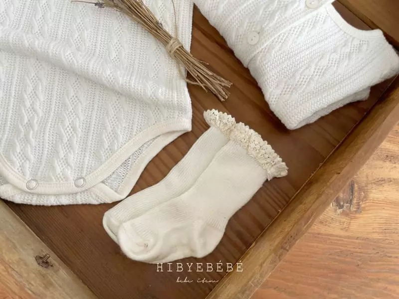 Hi Byebebe - Korean Baby Fashion - #babyootd - Petit Lace Socks Set - 5