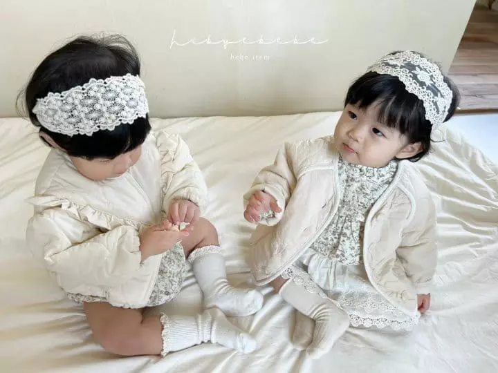 Hi Byebebe - Korean Baby Fashion - #babyoutfit - Hear Frill Jumper - 7