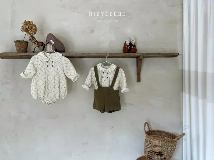 Hi Byebebe - Korean Baby Fashion - #babyoutfit - Vincent Button Shirt - 5