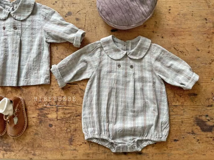 Hi Byebebe - Korean Baby Fashion - #babyoutfit - Ginger Button Shirt - 3