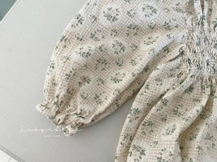Hi Byebebe - Korean Baby Fashion - #babyoutfit - Ella Smocking Bodysuit - 3