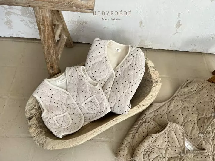 Hi Byebebe - Korean Baby Fashion - #babyoutfit - Chrros Rib Quilitng Vest with Mom - 11