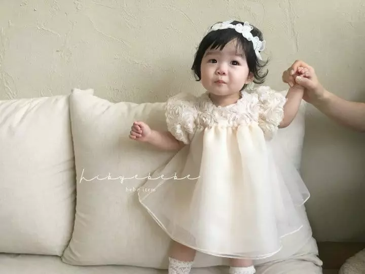 Hi Byebebe - Korean Baby Fashion - #babyootd - Vivian One-piece - 4