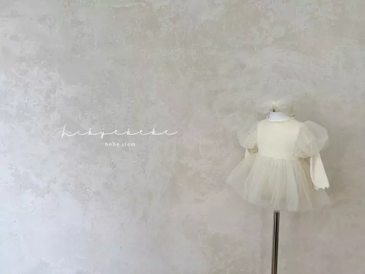 Hi Byebebe - Korean Baby Fashion - #babyoutfit - Achu Sha Bodysuit with Hairband - 3