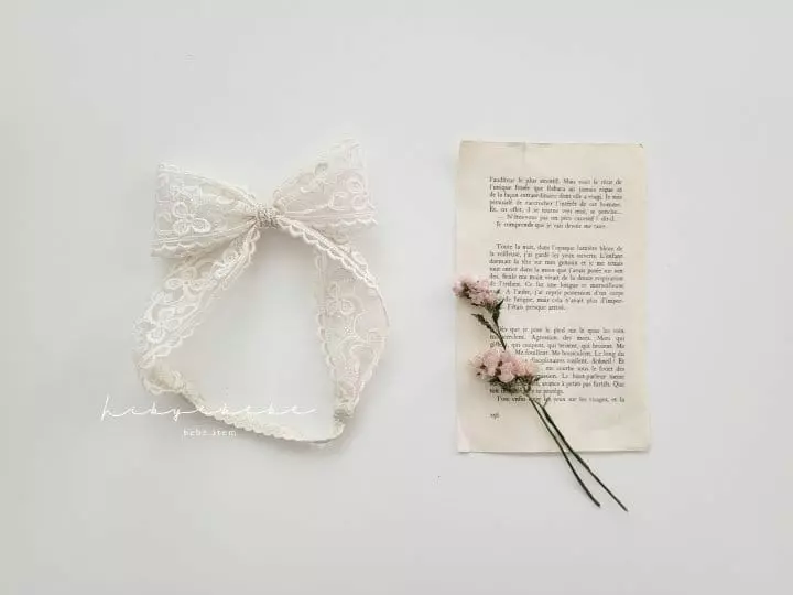 Hi Byebebe - Korean Baby Fashion - #babyoutfit - Choucream Ribbon Hairband