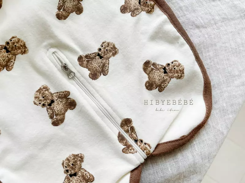 Hi Byebebe - Korean Baby Fashion - #babyoutfit - Ribbon Bear Check Easywear - 10