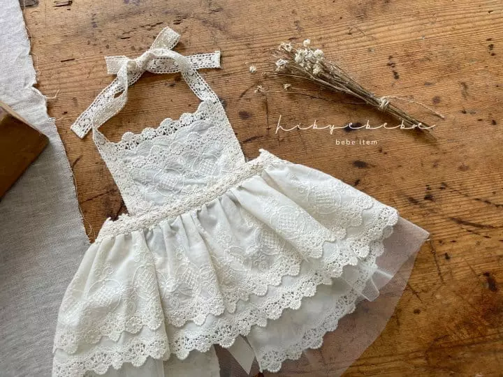 Hi Byebebe - Korean Baby Fashion - #babywear - Roren Lace Bustier - 6